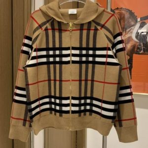 wool hoodie cardigan reversible #2509121702
