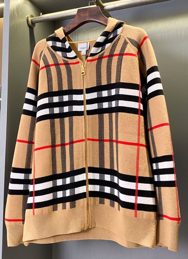 wool hoodie cardigan reversible #2509121702 - Image 8