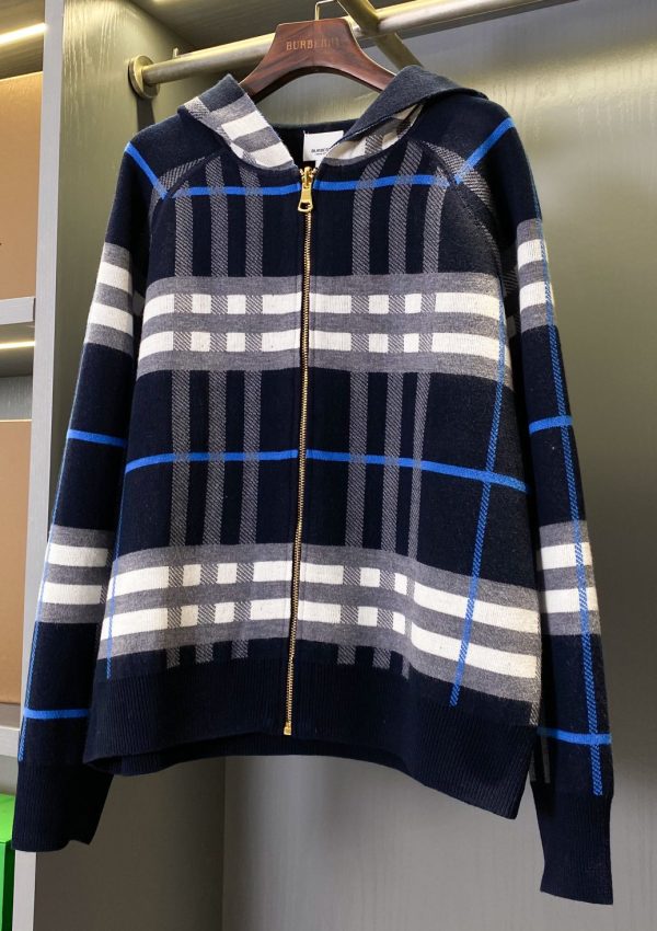 wool hoodie cardigan reversible #2509121702 - Image 9
