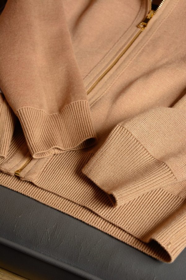 wool hoodie cardigan reversible #2509121702 - Image 13