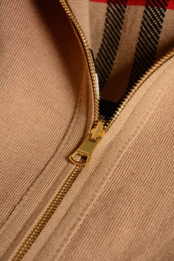 wool hoodie cardigan reversible #2509121702 - Image 15