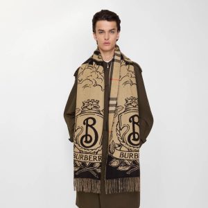 wool shawl 210x50cm #2511201653